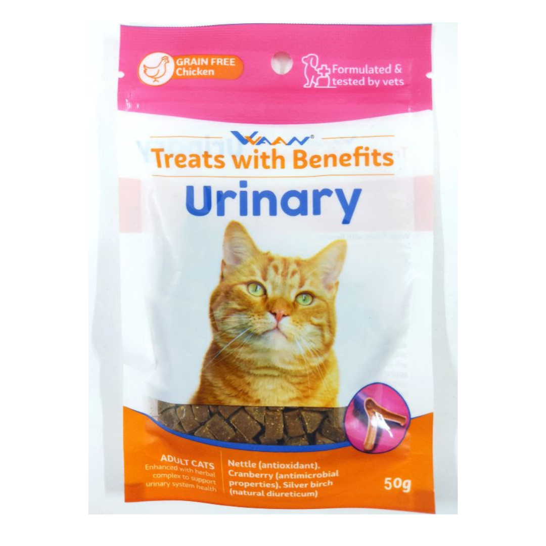Vivaan Natural Treats With Benefits Urinary 50 gm - Canine Care
