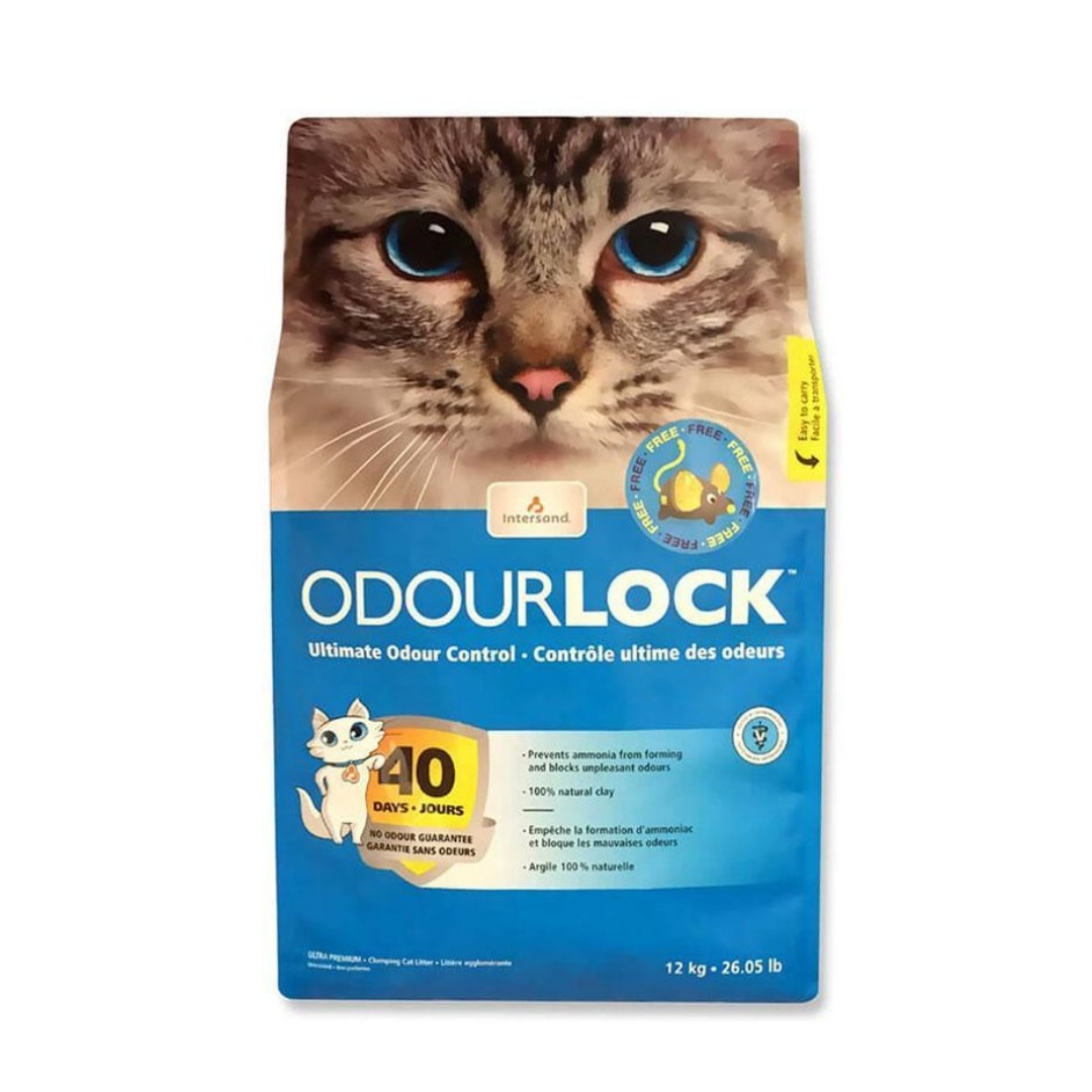 Intersand Odourlock Cat Litter-12kg - Canine Care