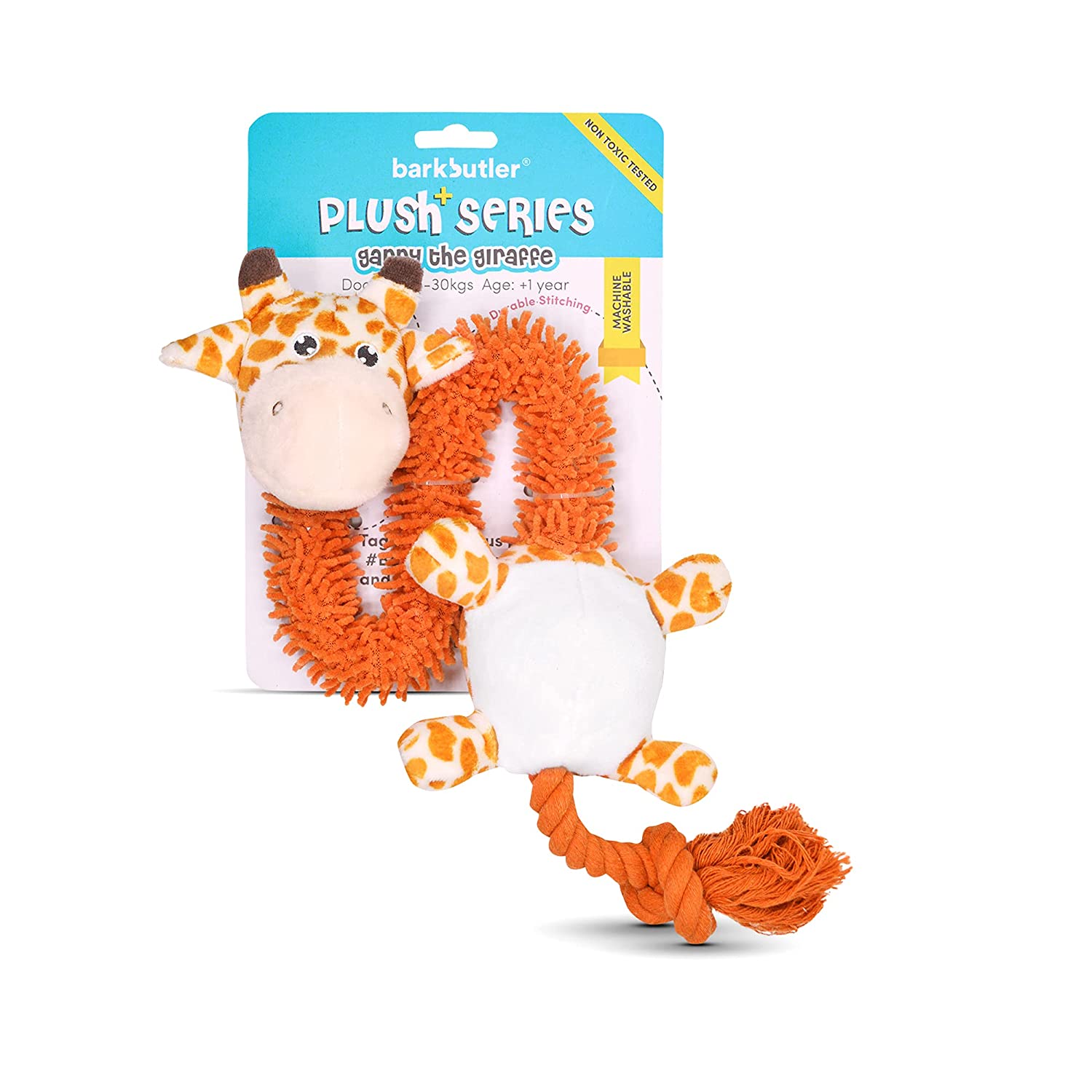 FOFOS Vegi-Bites Carrot Dog Toy - Tails In The House